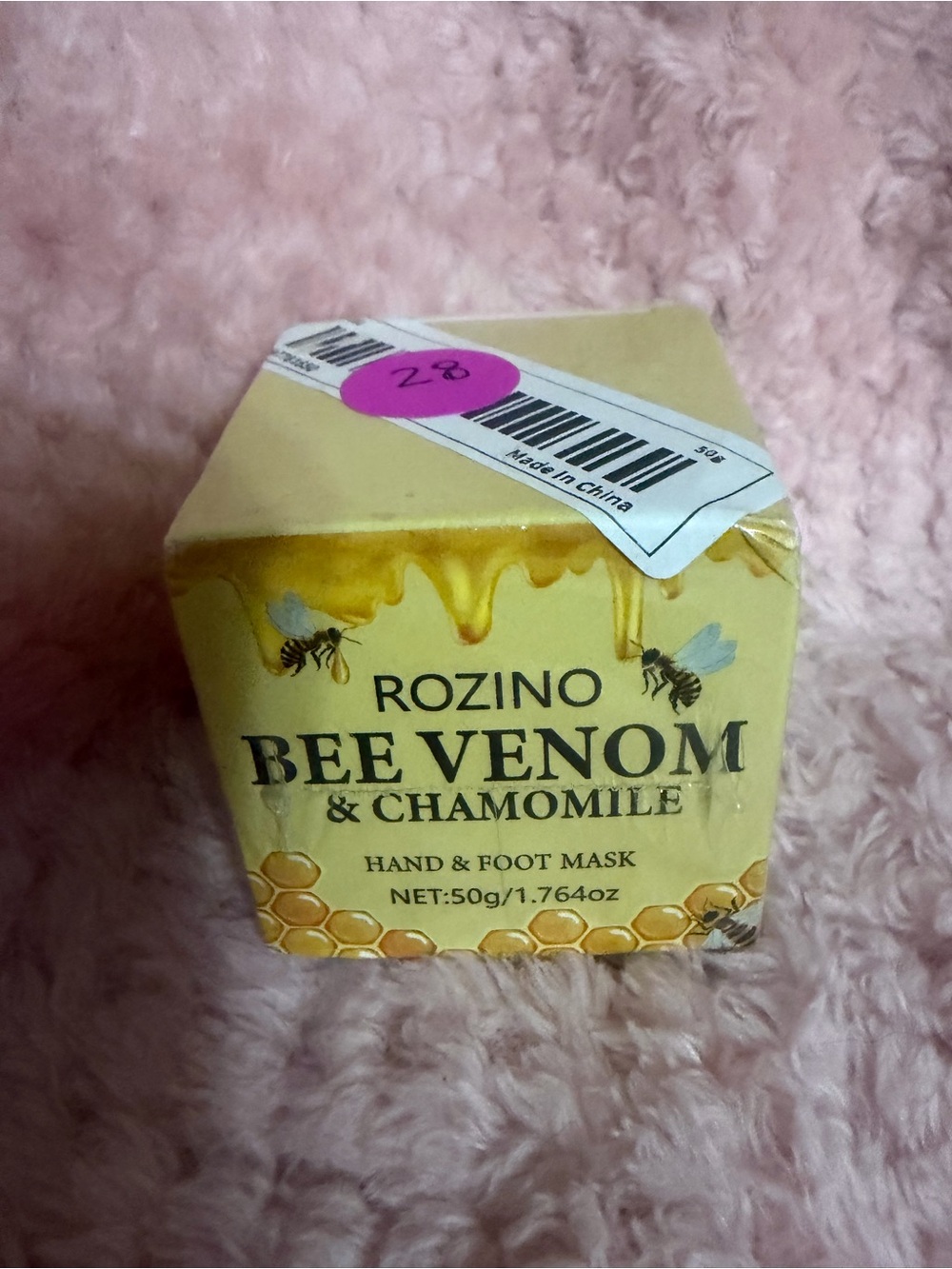 Rozino Bee Venom & Chamomile Hand & Foot Mask 50g